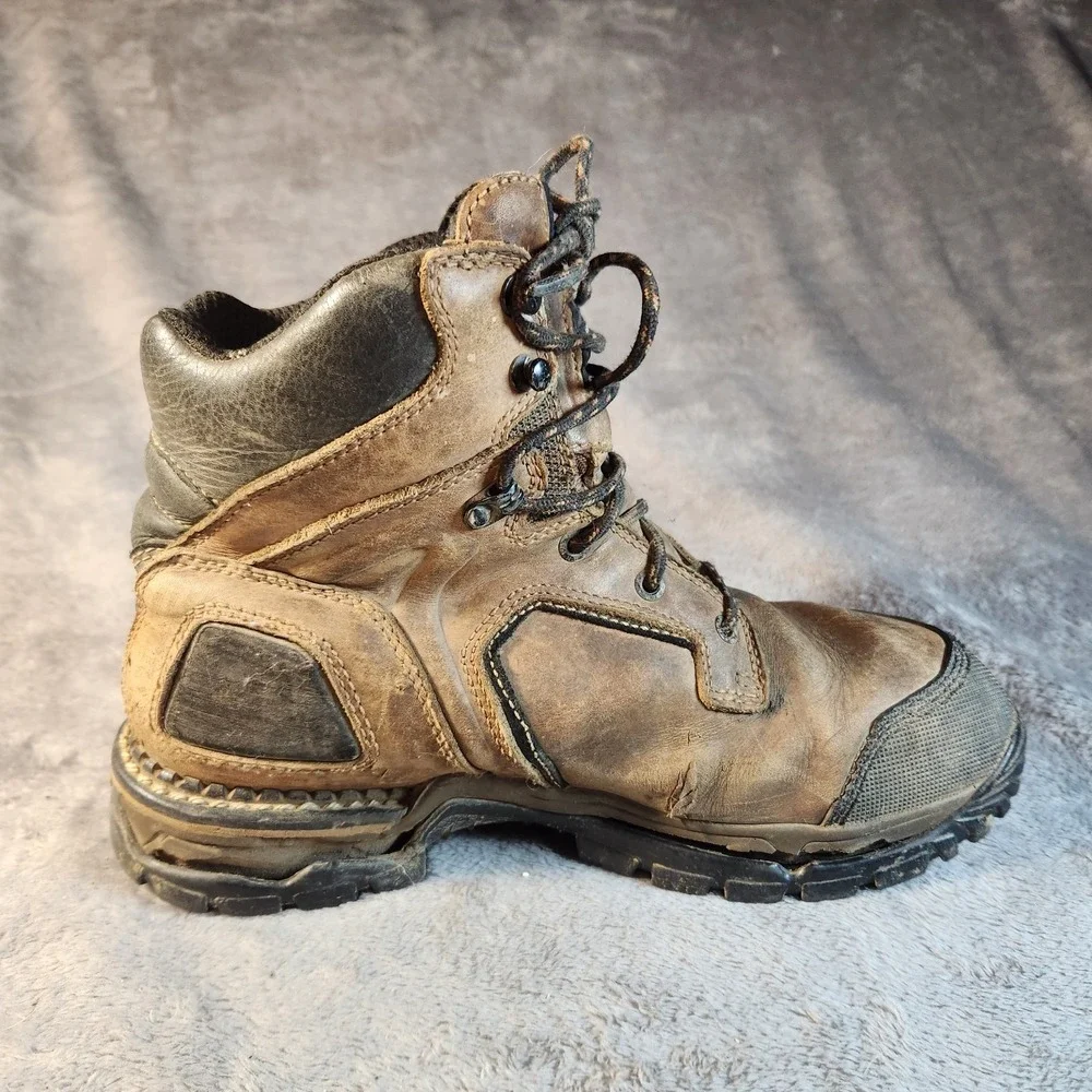 Red Wing Boots‎ Mens 9.5 Brown Leather FlexForce 2401 Work FOR REPAIR ONLY
